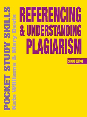 cover image of Referencing and Understanding Plagiarism